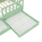 Juskys Marli - Kinderbed - 90 x 200 cm - Inclusief bedlades - Mint