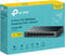 TP-Link LS109P - Unmanaged Switch - 9x RJ-45 Ethernet 100Mbps - 8x PoE+ (802.3at) - PoE-budget 63W