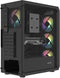 Fury Shobo SH4F - Midi Tower PC - ATX µATX Mini-ITX - RGB - Zwart