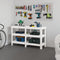 vidaXL - Werkbank - 78,5x50x80 - cm - massief - grenenhout