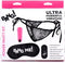 Power Panty Lace Panties, Bullet, en Blindfold Kit - Pink