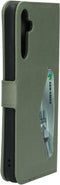 Mobiparts Galaxy A34 (2023) 5G - Classic Wallet Case - Ruimte voor pasjes - Groen