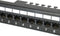 Equip 135425 - Patchpanel - RJ-45 aansluiting - Zwart