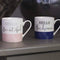 KitchenCraft Ava & I - Mok - Keramiek - Blauw Roze