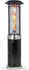 Bali OUTDOORS SRPH84 - Lounge Terrasverwarmer 11 kW - Staande Flameheater - RVS met zwarte accenten