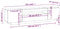 vidaXL - Tv-meubel - met - LED-verlichting - 160x35x40 - cm - bruin - eikenkleur