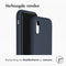 Accezz iPhone Xr - Liquid Silicone Backcover - Schokabsorberend - Blauw