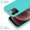 iMoshion Hoesje Geschikt voor iPhone 13 Pro Max Hoesje Siliconen - iMoshion Color Backcover - Mintgroen