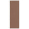 vidaXL - Deurmat - Rectangular - Bruin - 120x350 - cm