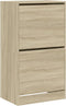 vidaXL-Schoenenkast-met-2-klaplades-60x42x108-cm-sonoma-eikenkleurig