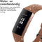 imoshion Siliconen bandje - Geschikt voor Fitbit Charge 4, Charge 3 - Bruin - One Size
