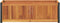 vidaXL - Plantenbak - 80x30x27,5 - cm - massief - acaciahout - en - staal