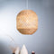 Light & Living Tripoli Hanglamp - Rotan Naturel/Wit - Ø42x47cm