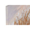 Schilderij Home ESPRIT Blauw Gouden Strand Mediterrane 80 x 3 x 80 cm (2 Stuks)