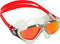 Aquasphere Vista - Zwembril - Volwassenen - Red Titanium Mirrored Lens - Wit/Rood