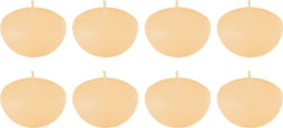 J-Line drijfkaars - beige - small - 4U - doos van 8