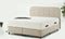 Dreamhouse® Rondo Boxspring met Opbergruimte – Bed - 160 x 200 cm - Velvet Beige - Complete boxspring