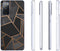 imoshion Hoesje Geschikt voor Samsung Galaxy S20 FE Hoesje Siliconen - imoshion Design hoesje - Zwart / Meerkleurig / Goud / Black Graphic