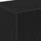vidaXL - Highboard - in - Zwart - Eiken, - 70x31x115 - cm, - Gemaakt - van - Bewerkt - Hout