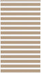 vidaXL - Zebra - Blind - 135x230 - cm - stofbreedte - 130,9 - cm - polyester - zandbruin