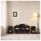 NorStone Oslo 1200 - Platenspeler audio meubel - 3 platenbakken - Walnoot