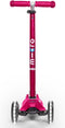 Micro Step Maxi Deluxe Roze LED wielen