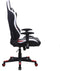 Gamestoel Tornado bureaustoel - ergonomisch verstelbaar - racing gaming stoel - zwart rood