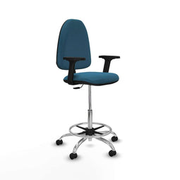 Piqueras y Crespo B2D05RF - Bureaustoel - Hoogteverstelbaar met armleuning - Groene benzine