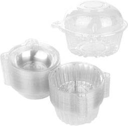 Cupcake transportbox, 50 stuks, perfect als transportbox voor cupcakes en muffins, hoogwaardige taar