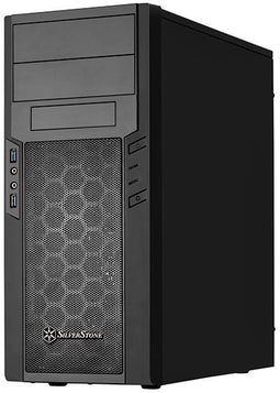 Silverstone PS13 - Mini-Toren Behuizing - Staal - 1x 120 mm Ventilator - 182x400x426 mm