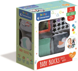 BLACK & WHITE SOFT ACTIVITY CUBES