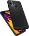 Huawei P20 Lite (2018) Hoesje - Spigen - Marked Armor Serie - TPU Backcover - Zwart - Hoesje Geschikt Voor Huawei P20 Lite (2018)