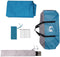 vidaXL - Kampeerluifel - waterdicht - 430x380x210 - cm - blauw