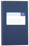 Djois Atlanta notitieboek - 165 x 105 mm - gelijmd - 96 bld/192 blz - blauw - 1 stuk