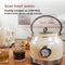 SOGO Retro Waterkoker - Snoerloos RVS - 1.8 Liter met Thermometer - Beige