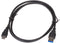 Akyga AK-USB-15 - USB-kabel USB-A naar USB-C - 1.00 m - Zwart