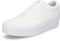 Vans WM Ward Platform - Lage sneakers - Gevulkaniseerde bodemeenheid - Kleur (canvas) white - Maat 36