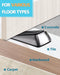 Deurstoppers Wedge - Heavy duty deurstopper antislip - 12x4x3 cm (2 stuks)