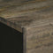 vidaXL - Nachtkastje - 50x33x60 - cm - massief - mangohout - zwart