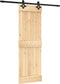 vidaXL - Schuifdeur - met - beslag - 70x210 - cm - massief - grenenhout