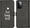 iMoshion Hoesje Geschikt voor Samsung Galaxy A72 Hoesje Met Pasjeshouder - iMoshion Design Softcase Bookcase - Meerkleurig / Live Laugh Love