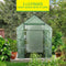 Kinzo Garden Broeikas - Kweekkas met 3 Verdiepingen - Metalen Frame - 143 x 73 x 195 CM - Groen