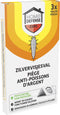 Home Defense - Zilvervisjesval - Veilig en effectief - (3 stuks)