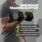 VirtuFit Hexa Dumbbell Pro - 15 kg - Hexagon Dumbbell - Duurzaam en Slijtvast - Zilver