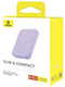 Baseus Mini 6.000 mAh - Powerbank - Draadloos opladen met MagSafe 15W - Paars