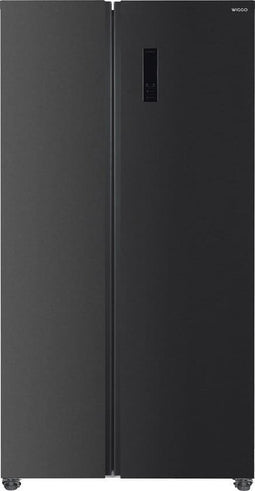 Wiggo WR-SBS18E(DX) - Amerikaanse Koelkast - No Frost - 442 Liter - Zwart Roestvrijstaal