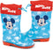 Arditex Regenlaarzen Mickey Today Lichtblauw/rood Mt 24