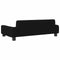 vidaXL - Hondenmand - 90x53x30 - cm - stof - zwart