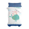 Happy Friday Duvet cover set 2 pieces Whale 135/140x200 cm (Single) Multicolor