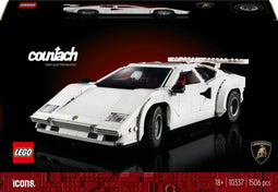 LEGO Lamborghini Countach 5000 Quattrovalvole - 1506 onderdelen - (10337)